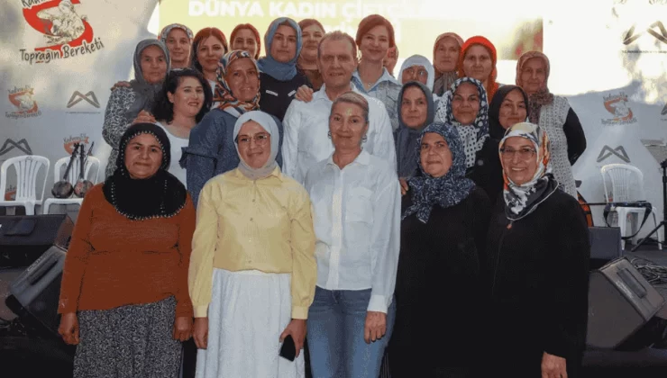 Mersin’de Dünya Kadın Çiftçiler Günü Coşkusu