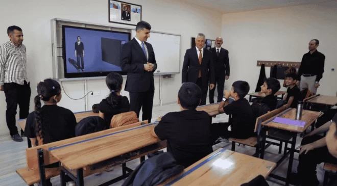 Başkan V. Zeyit Şener’den Eğitime Yakın Takip: Okul Ziyaretleri Sürüyor