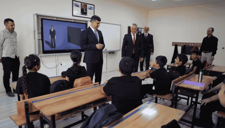 Başkan V. Zeyit Şener’den Eğitime Yakın Takip: Okul Ziyaretleri Sürüyor