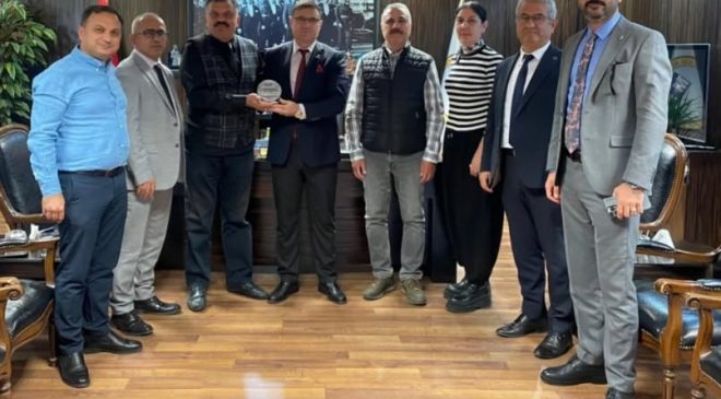İçel Sanat Kulübü’nden  Mersin SMMM Odası’na Ziyaret