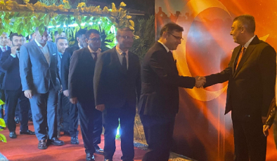 Mersin SMMMO Başkanı Emin Levent Türkili, Cumhuriyet Bayramı Resepsiyonuna Katıldı
