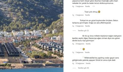 Tisan’ın Doğası Beton Altında Kaldı! Tatilciler İsyan Etti!”