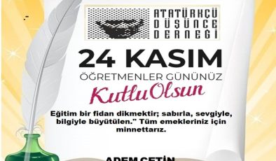 24 KASIM ÖĞRETMENLER GÜNÜ KUTLAMA MESAJLARI