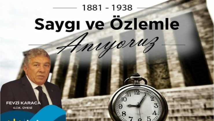 10 kasım ulu önder mustafa kemal atatürk ün 87 ci ölüm yıl dönümü anma mesajları