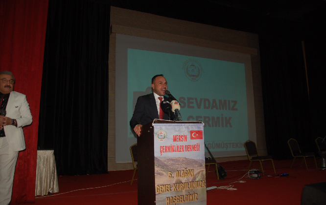 MERSİN ÇERMİKLİLER DERNEĞİ’NDE REMZİ GÜMÜŞTEKİN OY BİRLİĞİYLE GÜVEN TAZELEDİ!