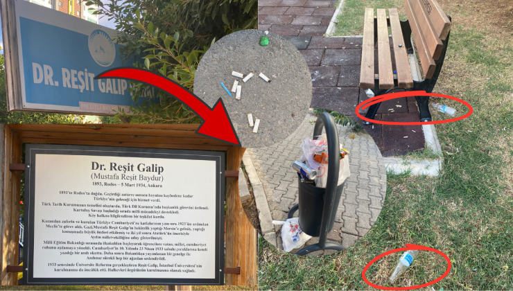 Temizliğin unutulduğu park: Reşit Galip’in adına yakışmıyor