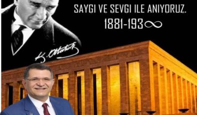 10kasım ulu önder atatürk ün ölümünün 87  yıldönümü anma mesajları