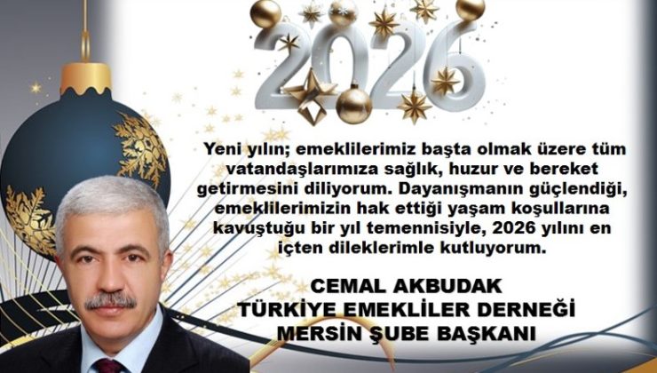 YENİ YIL KUTLAMA MESAJI