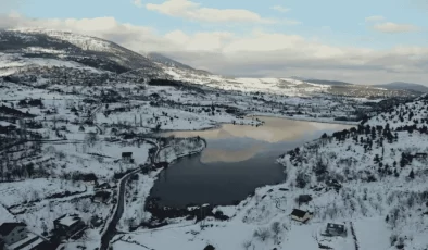Mersin’in Yüksek Kesimleri Kar boğazı ve Arslan köy Beyaza Büründü