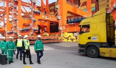 Mega gemilerin yeni adresi Mersin Limanı oldu