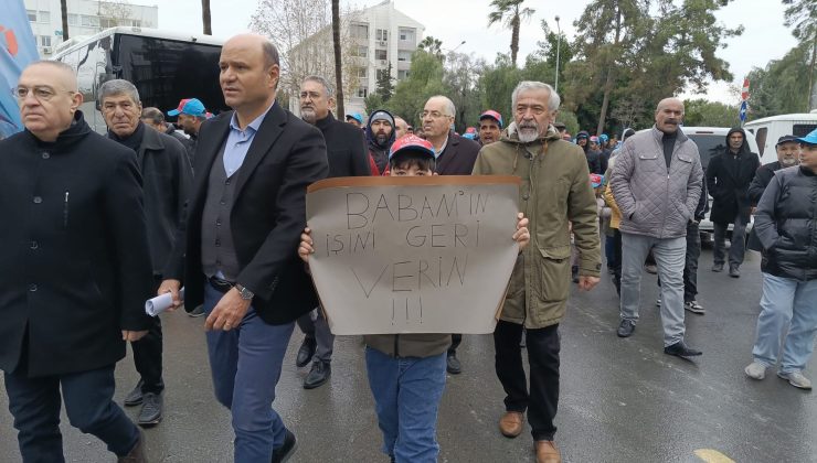 Mersin Limanı’nda işçi direnişi sürüyor
