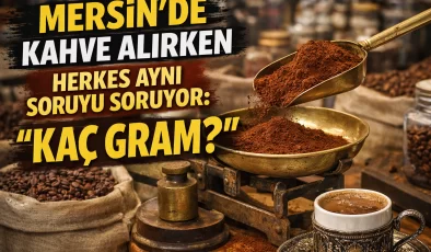 Mersin’de kahve küçüldü, hesap büyüdü