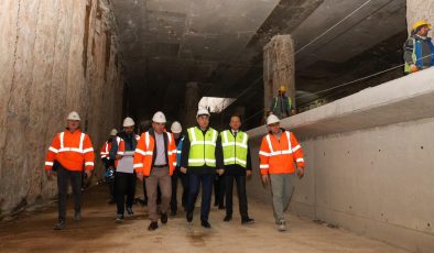 Atilla Toros, hızlı tren hattında inceleme yaptı