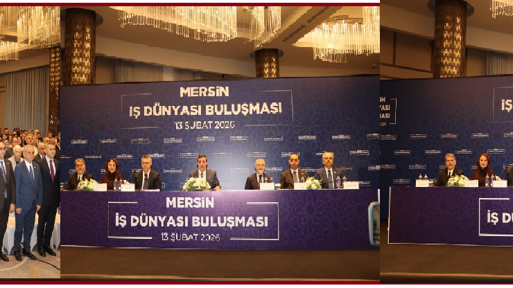 MERSİN EKONOMİSİ İÇİN DEV ZİRVE: HASAN UFUK ÇAKIR VE DEVLETİN ZİRVESİ İŞ DÜNYASIYLA BULUŞTU!