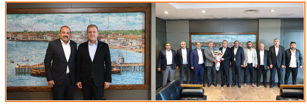 MERSİN ULAŞIMINDA “KART 33” DÖNEMİ: MİNİBÜSÇÜLERDEN BAŞKAN SEÇER’E KRİTİK ZİYARET