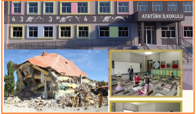 EĞİTİMDE YARALAR SARILIYOR: YIKILANIN YERİNE DAHA GÜÇLÜSÜ İNŞA EDİLDİ