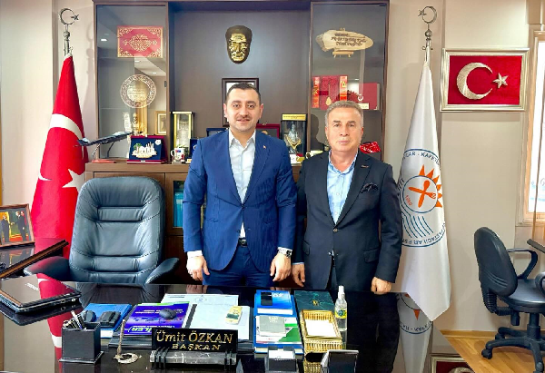 Mersin İş Dünyasında Güç Birliği: Başkan Gündoğdu’dan Ümit Özkan’a “Hayırlı Olsun” Ziyareti