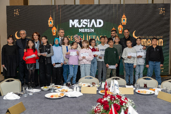 MÜSİAD MERSİN, SEVGİ EVLERİNDEKİ ÇOCUKLARLA “SEVGİ İFTARI”NDA BULUŞTU