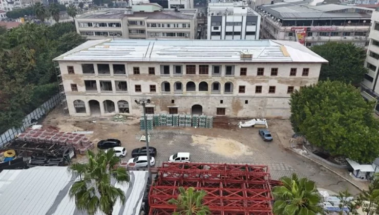 Mersin’de Tarihi Yapılar Yeniden Hayat Buluyor
