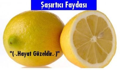 Dondurulmuş limonun şaşırtıcı faydası