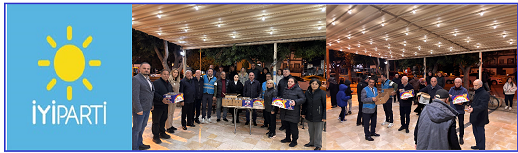 İYİ PARTİ’DEN MEZİTLİ’DE GÖNÜL SOFRASI: TERAVİH ÇIKIŞI LOKMA İKRAMI