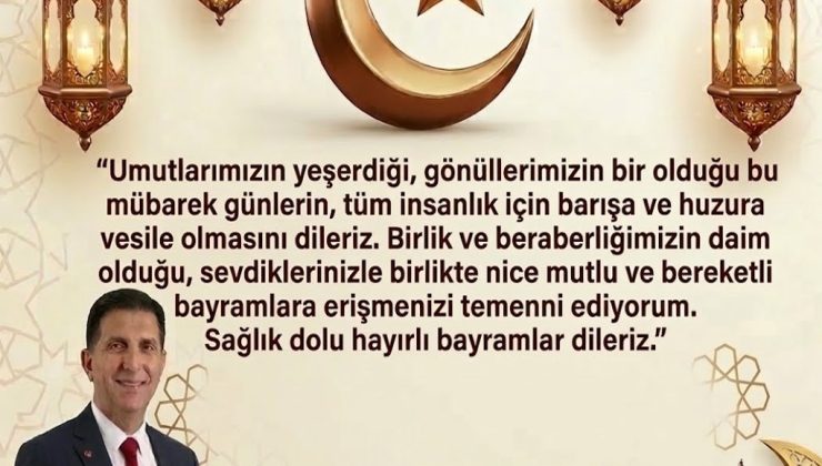 ÇAGATAY ÇAKARDAN’  BAYRAM MESAJI