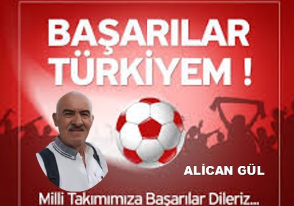 kosava -Türkiye milli maçı başarılar dileme mesajı