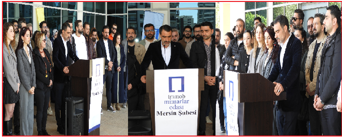 TMMOB Mimarlar Odası Mersin Şubesi TMMOB MİMARLAR ODASI MERSİN ŞUBESİ  Kent Yönetimi ve İmar Süreçleri Üzerine Açıklama