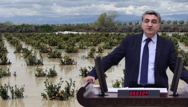 Silifke’de hortum, Tarsus’ta sel! Binlerce dönüm tarım alanı yok oldu