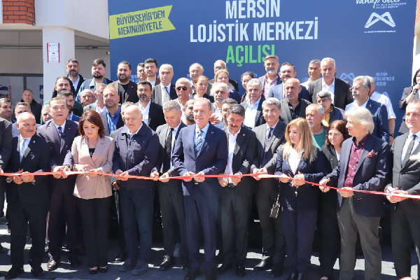 MERSİN LOJİSTİK MERKEZİ GÖRKEMLİ TÖRENLE AÇILDI