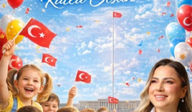 BEDRİYE KAYA ERGETİR  İYİ PARTİ MEZİTLİ İLÇE BAŞKANI 23 NİSAN MESAJ;