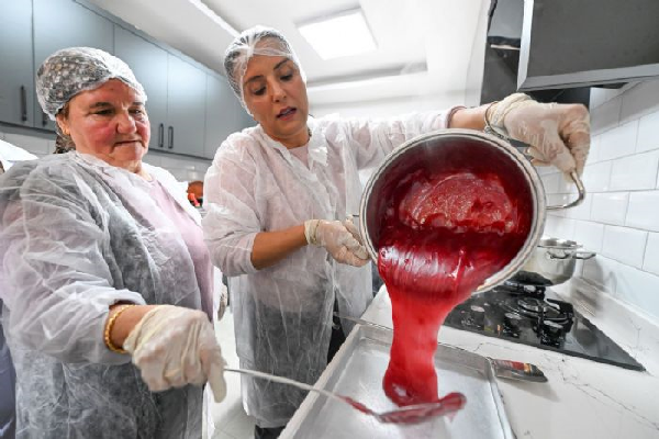 Mersin Kan Portakalı ile lokum buluşturuldu