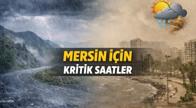 Sıcaklık yüksek ama tehlike var! 16 Nisan’da Mersin’de çifte etki