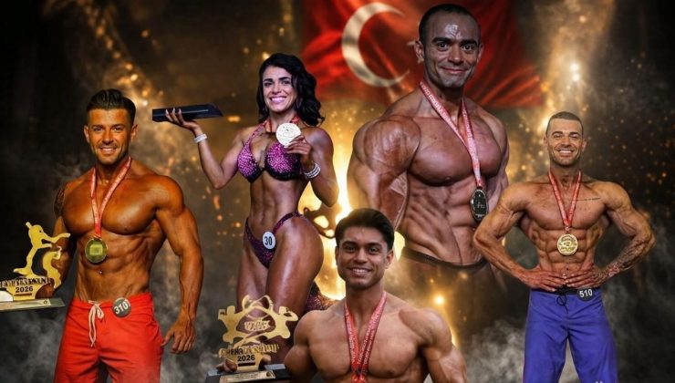 Fitness ve vücut geliştirmede Mersin fırtınası esti
