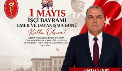 Mersin Veteriner Hekimleri Odası’ndan 1 Mayıs Mesajı: “Emeğin ve Alın Terinin Yanındayız”