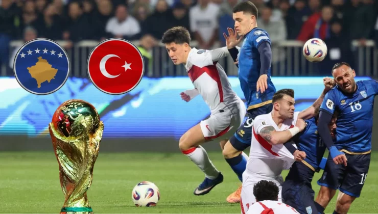 Priştine’de tarihi gece! Türkiye, Dünya Kupası’nda!