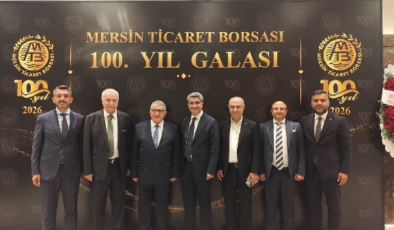 DEVA PARTİSİ, MERSİN TİCARET BORSASI’NIN 100. YIL COŞKUSUNA ORTAK OLDU!