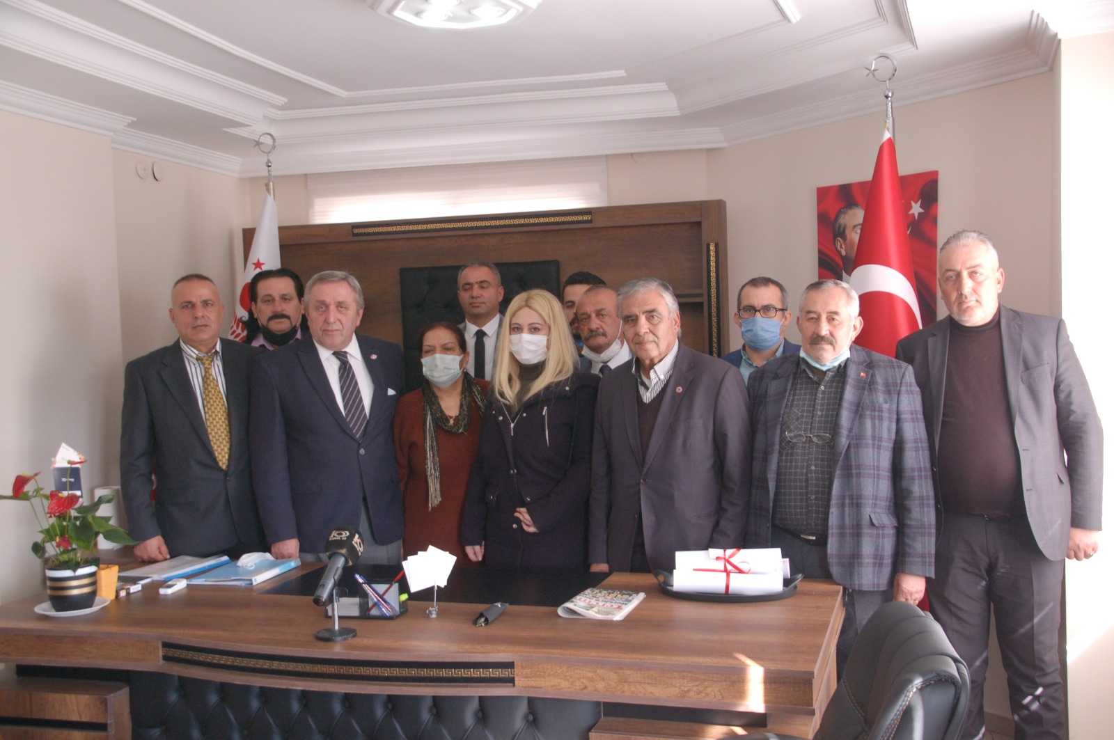 MERSİN DOĞRU PARTİ İL  BAŞKANI MUHSİN BAYAR TEŞKİLATLANMAYA HIZ VERDİ.