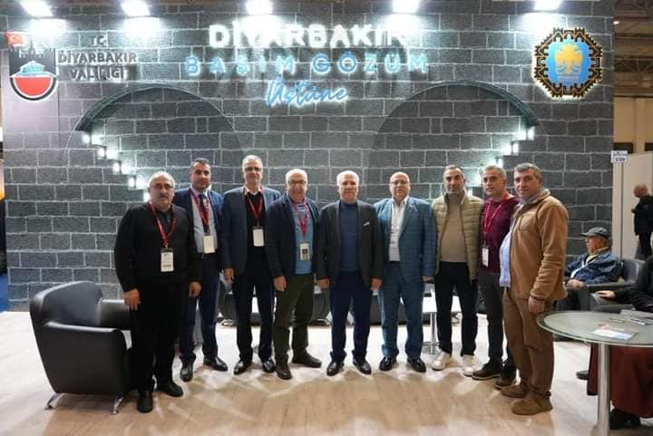 İZMİR TURİZM TANITIM FUARI, DA ÇERMİK BELEDİYESİ ÇIKARTMASI;