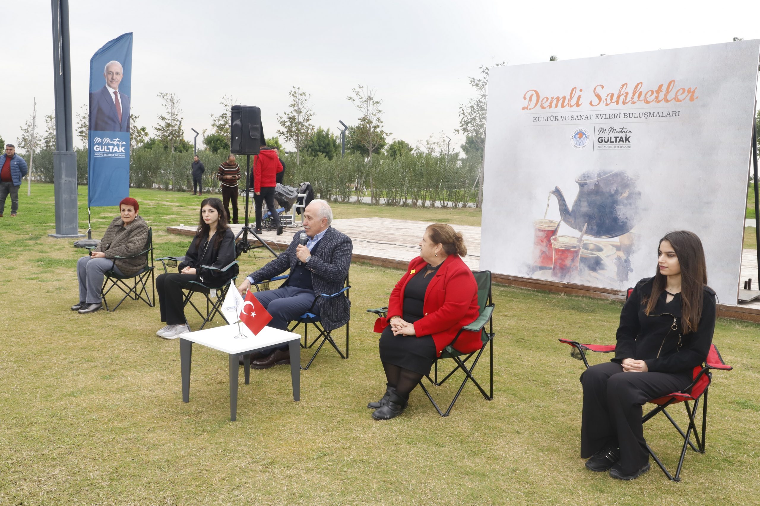 AKDENİZ’DE DEMLİ SOHBETLER SONA ERDİ: