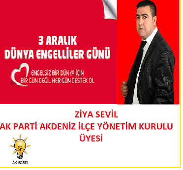 3 ARALIK DÜNYA ENGELİLLER GÜNÜ MESAJLARI;
