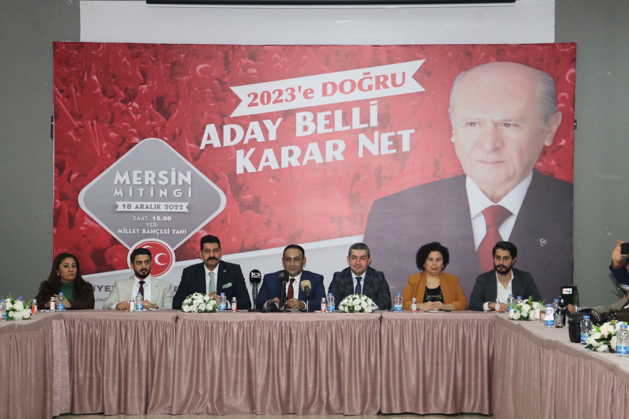 DEVLET BAHÇELİ, 18 ARALIK’TA MERSİN’DE: