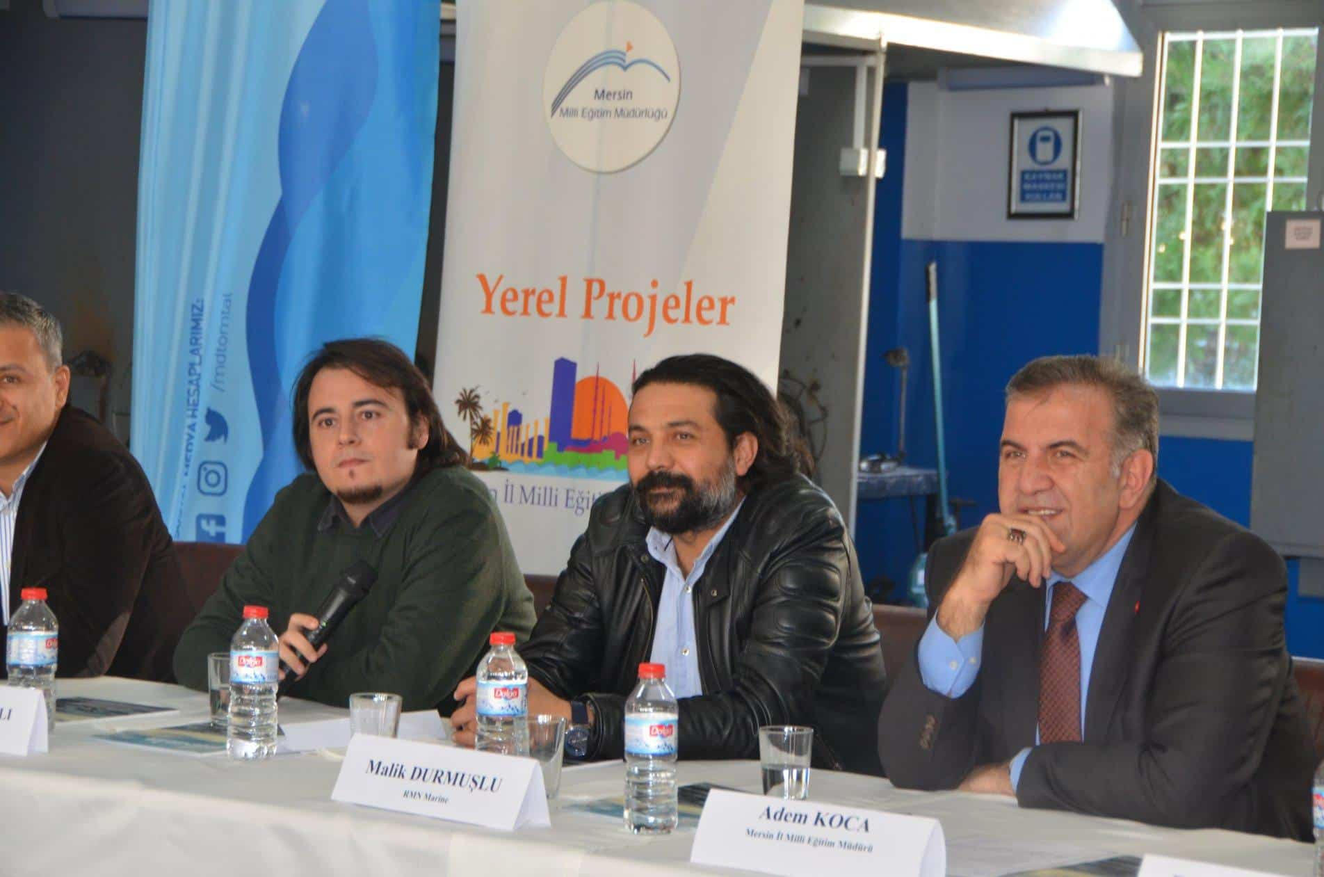 Mersin Deniz Ticaret Odası Mesleki ve Teknik Anadolu Lisesi’nde düzenlenen  “Atölye Tadında Buluşmalar, Denizcilik Alanı Etkinliği”,
