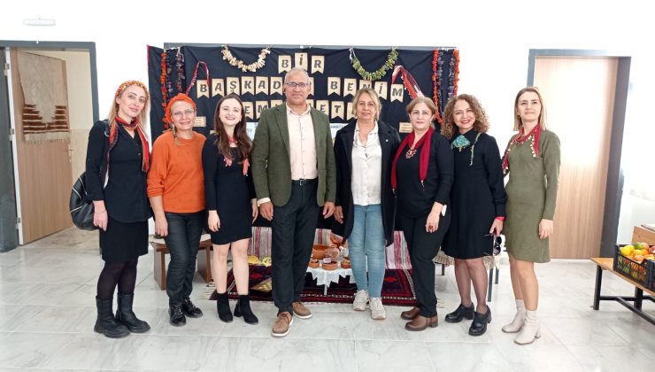 Minik öğrencilerden anlamlı sergi…