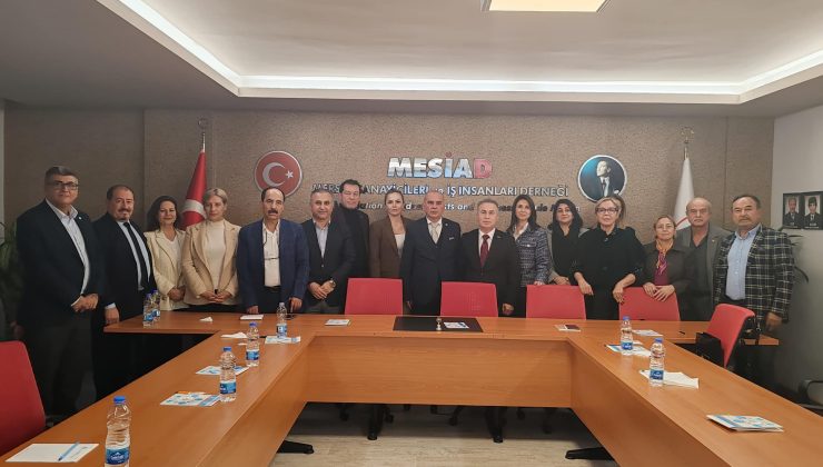 MERSİN İYİ PARTİ İL BAŞKANLIĞI VE YÖNETİMİNDEN MESİAD A ANLAMLI ZİYARET;