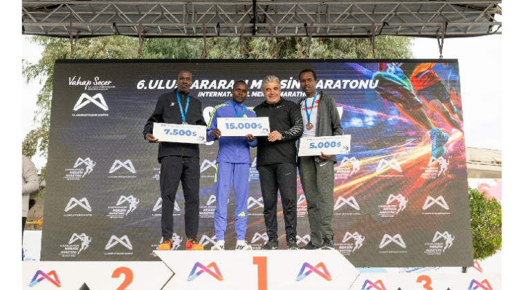 6. Uluslararası Mersin Maratonu’nda ödüller sahiplerini buldu
