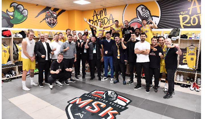 MSK, TÜRK TELEKOM BASKETBOL’A FARK ATTI: 95-73 MSK, TÜRK TELEKOM BASKETBOL’U EVİNDE 95-73 SKORLA YENDİ