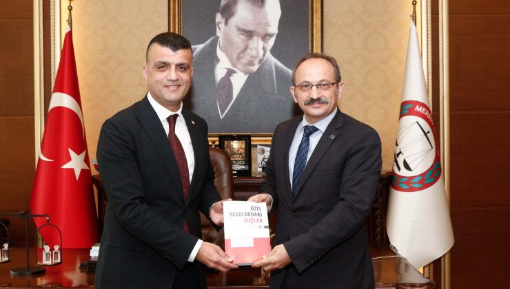 MERSİN CUMHURİYET SAVCISI KURTULUŞ TAYANÇ ÇALIŞIR’DAN ZİYARET
