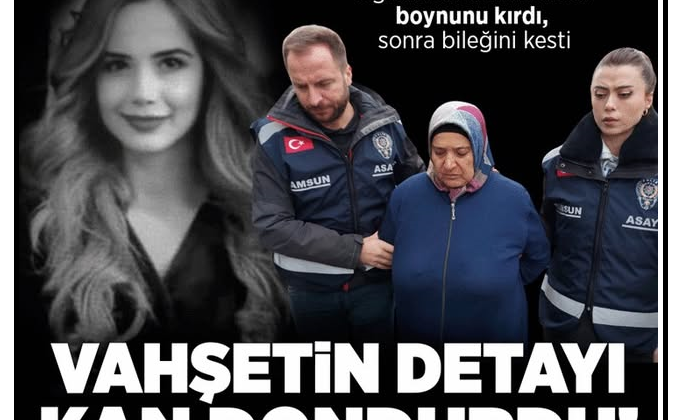 Kızının önce boynunu kırdı, sonra bileğini kesip ‘intihar etti’ dedi! Anneden korkunç ifade