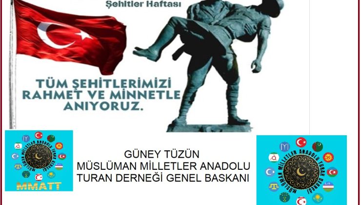 14 NİSAN ŞEHİTLER HAFTASI ANMA MESAJLARI
